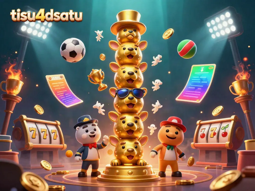 Menangkan permainan di tisu4dsatu dengan slot dan elemen kasino yang dinamis.