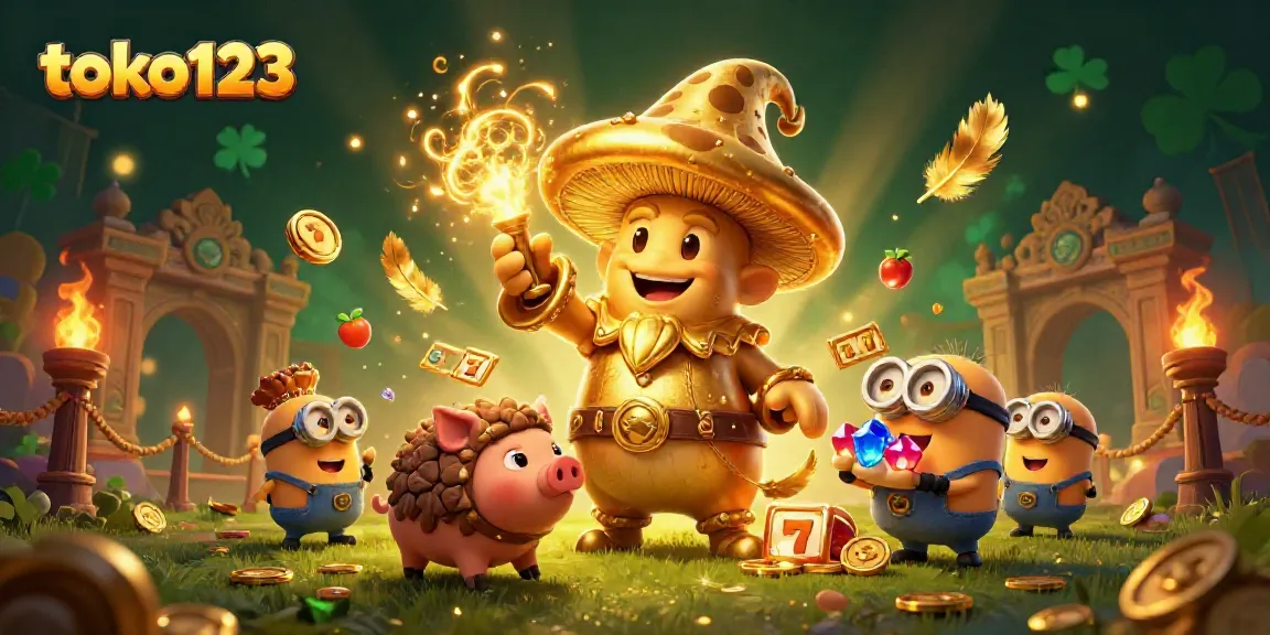 Engage in exciting gaming adventures at toko123 with dynamic slot reels and magical treasures.