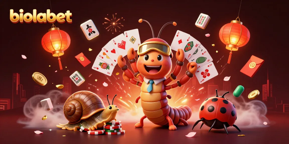 Experience gaming excitement with biolabet's vibrant 3D casino scene and dynamic characters.