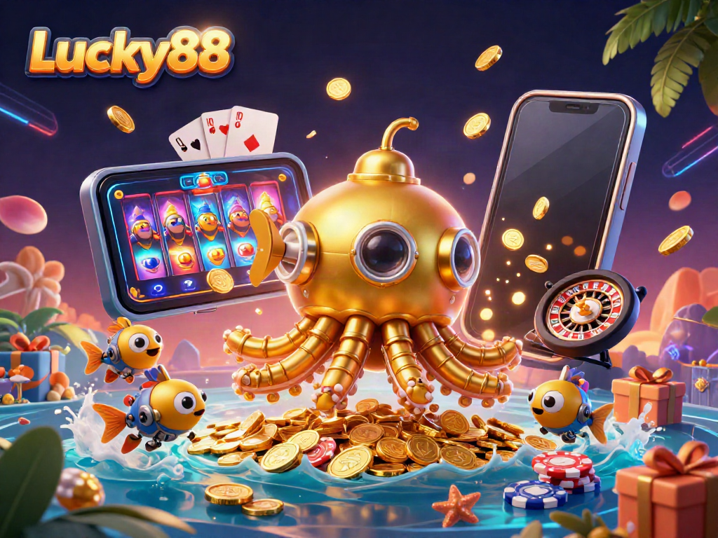 Spin colorful slot games and uncover jackpots with Lucky88's thrilling casino experience.