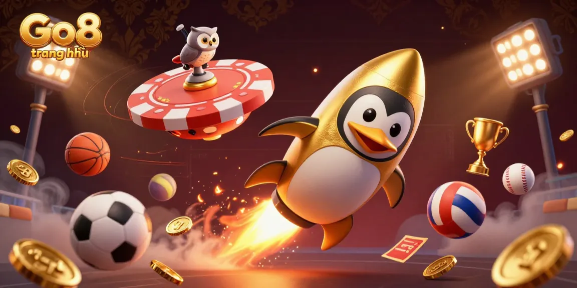 Engage with Go8 trang chủ's thrilling online casino experience, featuring dynamic 3D characters, sports elements, and dazzling graphics.