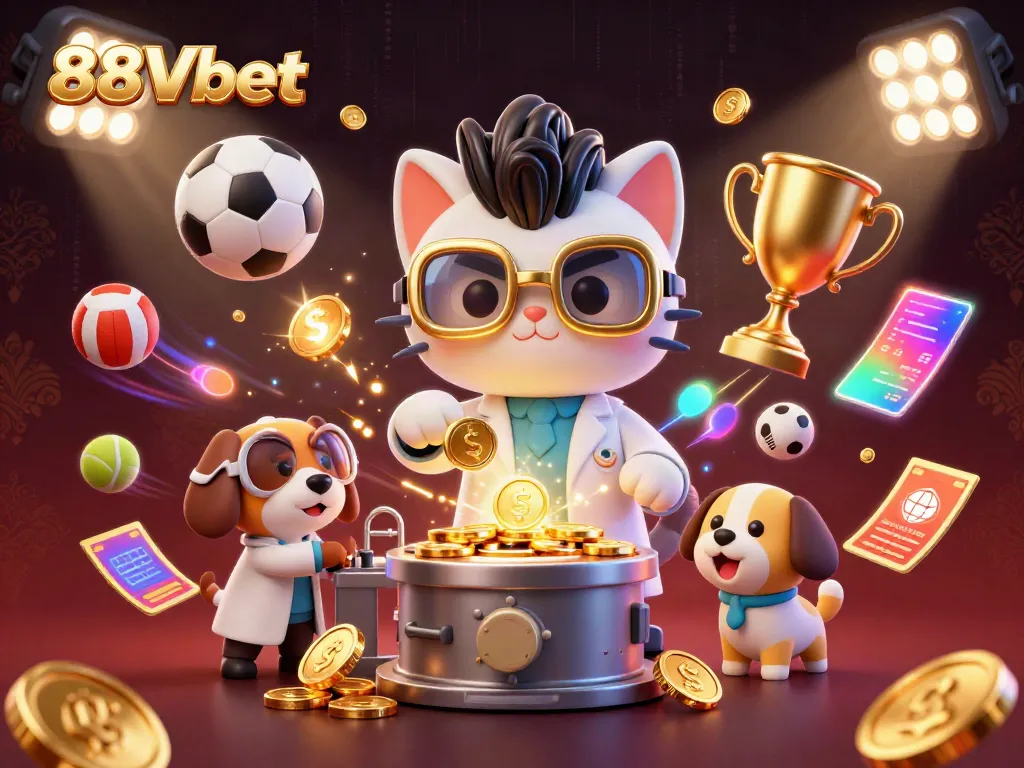 Play exciting games at 88Vbet by exploring a vibrant, dynamic casino atmosphere full of energy.
