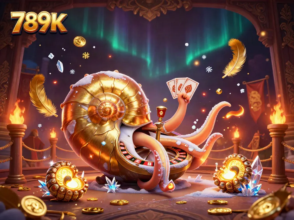 Experience thrilling gameplay at 789K casino with our striking nautilus and interactive game elements.