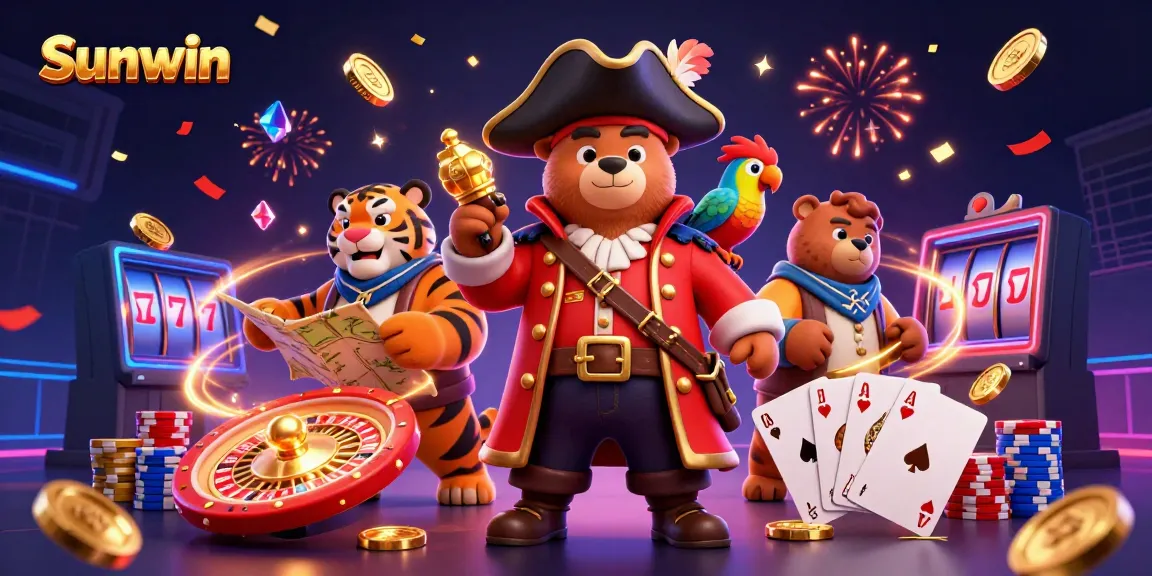 Experience exciting casino adventures with Sunwin featuring captivating characters, vibrant animations, and gambling excitement.