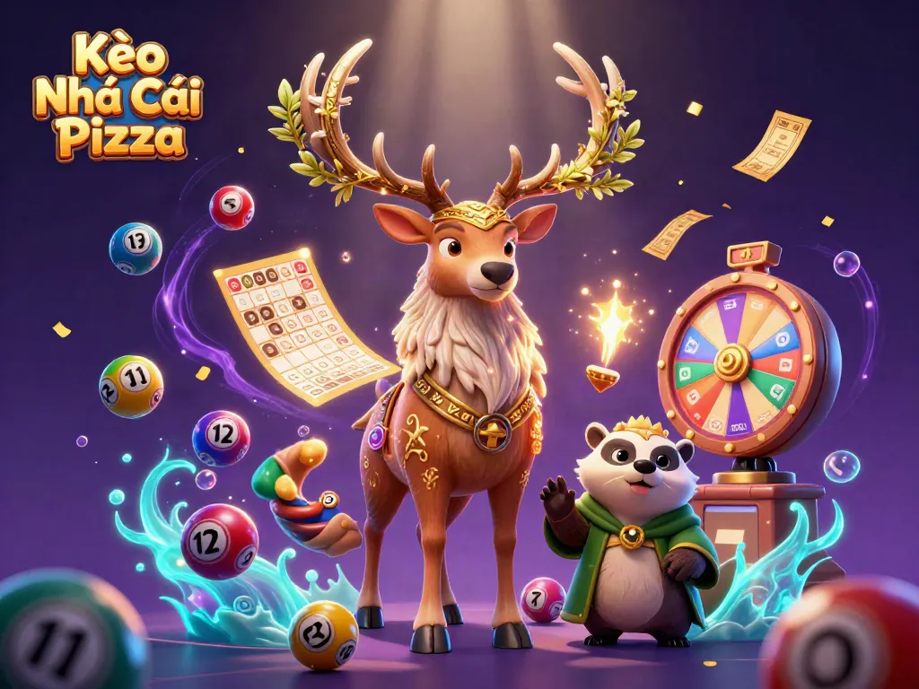 Experience thrilling moments at Kèo Nhà Cái Pizza with dynamic lottery elements and enchanting characters.