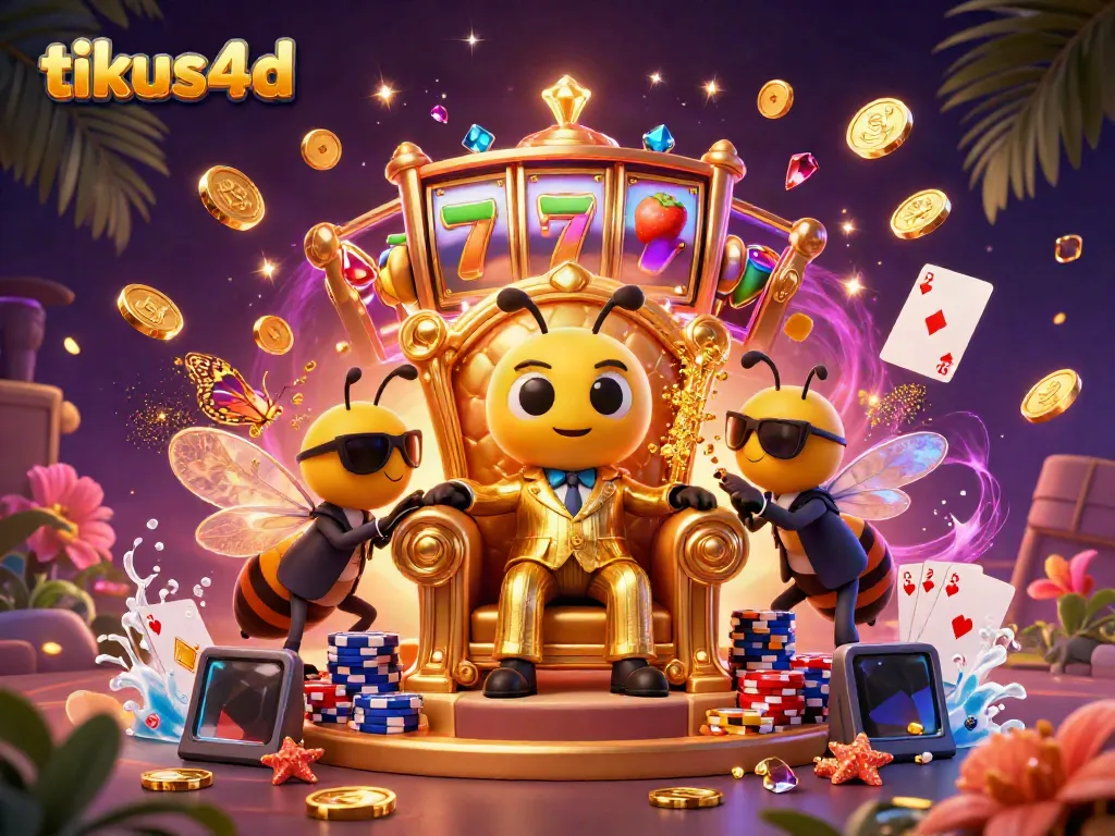 Experience thrilling gameplay with tikus4d in this vibrant casino scene filled with action and excitement.