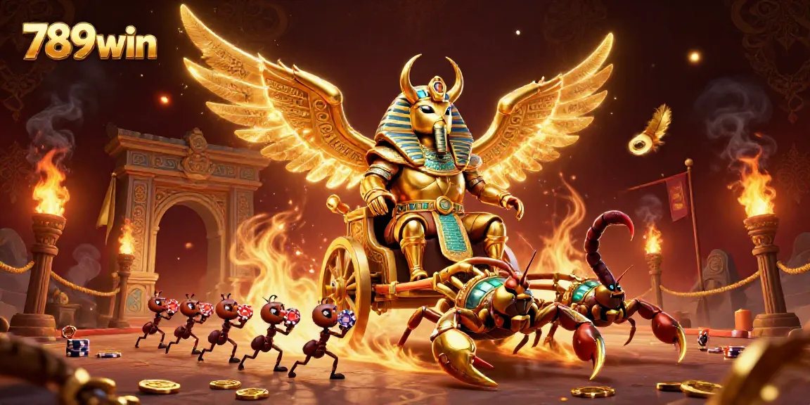 Engage with exhilarating casino action at 789win with captivating forces in a vivid 3D illustration.