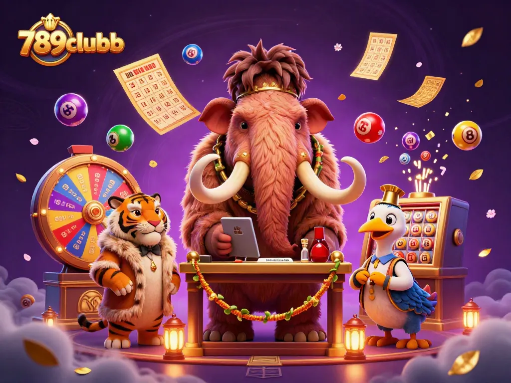Join the action at 789clubb, where vibrant lottery balls and dynamic gaming excitement await!
