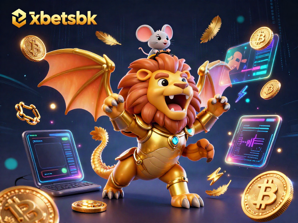 Engage with 1xbetsbk for thrilling betting experiences and swift transactions in an animated casino scene.