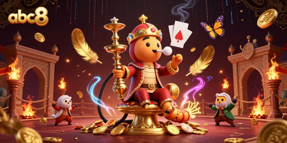 Engage in thrilling gameplay with abc8's vibrant casino scene featuring fascinating characters and rich details
