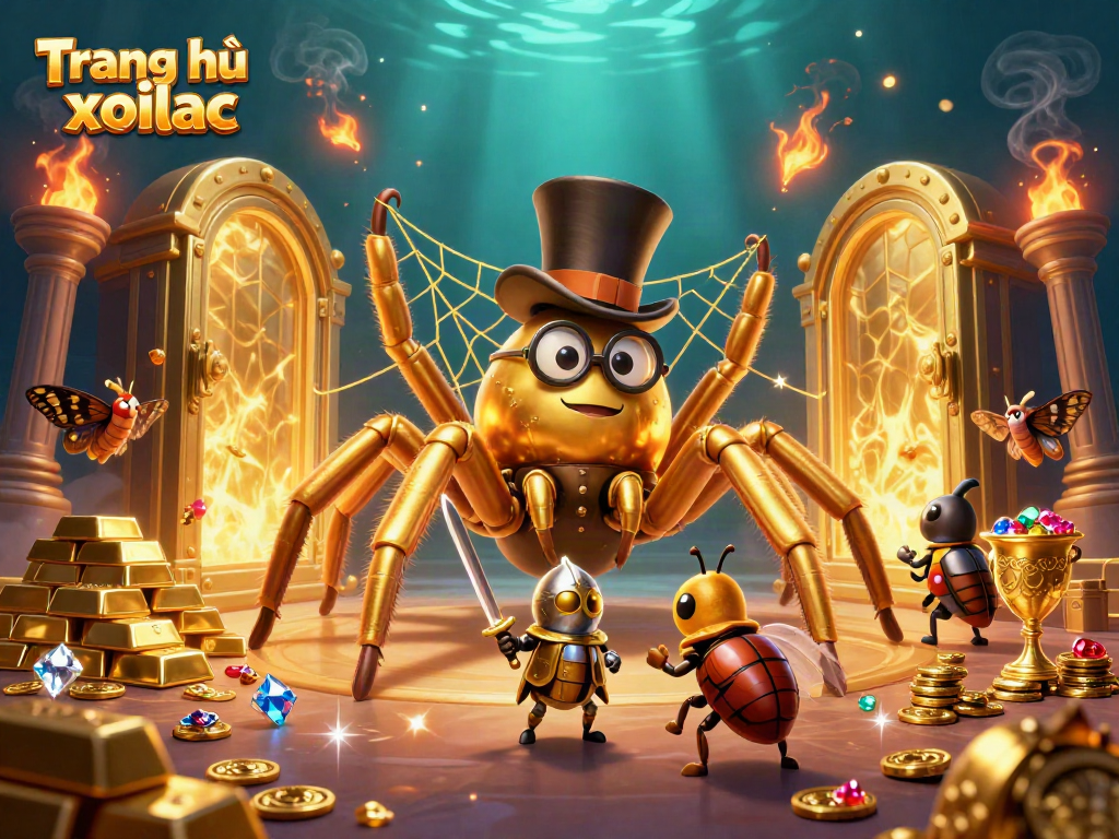 Engage in thrilling adventures on Trang chủ xoilac with vibrant illustrations showcasing the excitement of the casino world.