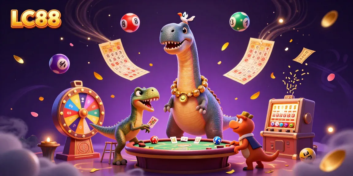 Experience thrilling moments at LC88's dynamic casino with exciting games and characters.