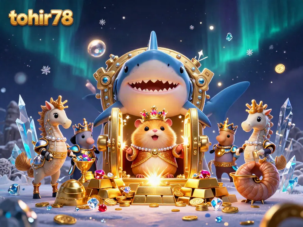 Experience gaming adventures with tohir78 in a vibrant underwater casino kingdom.
