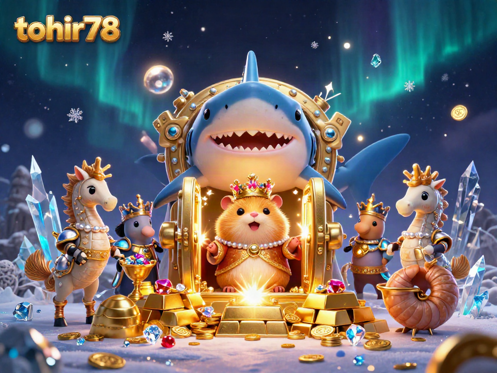 Experience gaming adventures with tohir78 in a vibrant underwater casino kingdom.