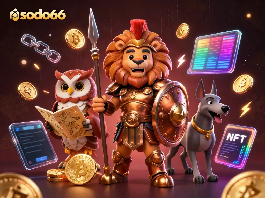 Engage with sodo66's thrilling casino experience featuring a Spartan lion and dynamic game elements.