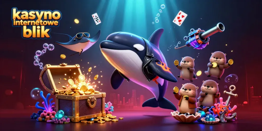 Experience fast, secure deposits at kasyno internetowe blik with vibrant underwater scene elements.