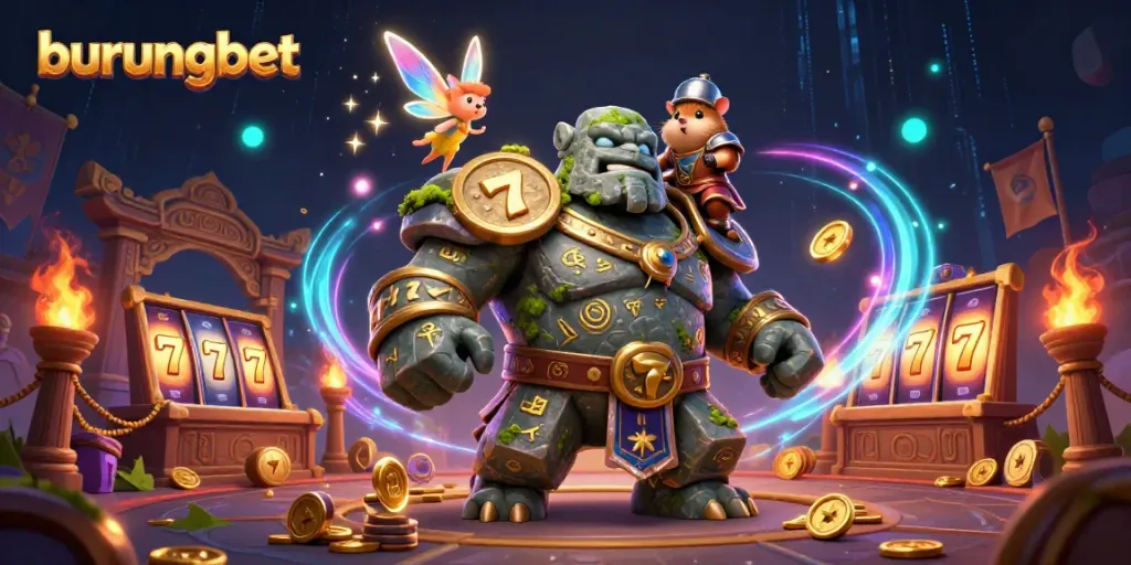 Slot gacor di burungbet dengan penjaga golem dan pelangi magis