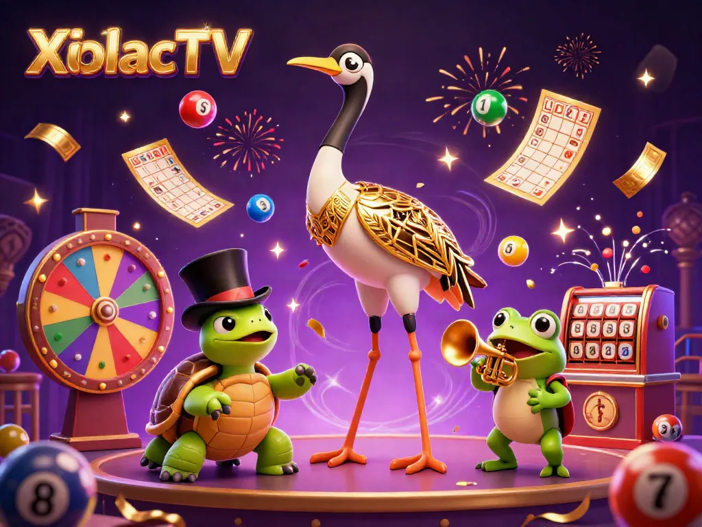 XoilacTV provides an engaging gaming experience with vibrant lottery elements and festive atmosphere.