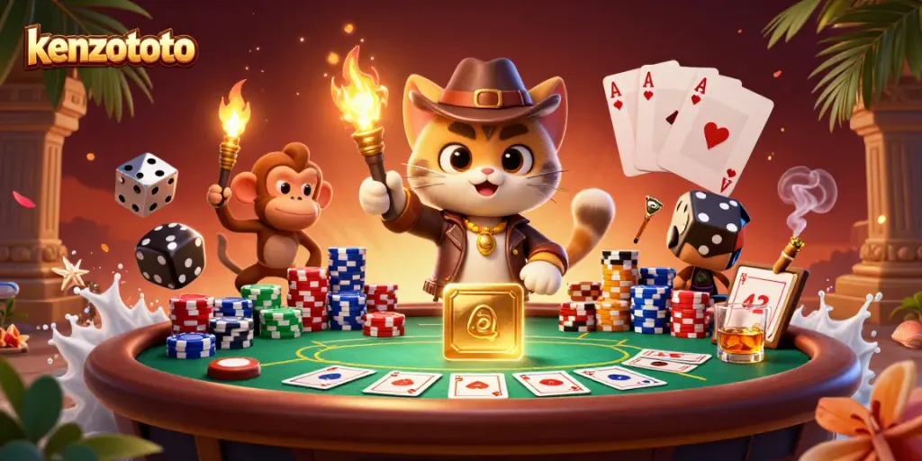Kenzototo offers thrilling adventures in gaming, showcasing a unique golden artifact discovery.